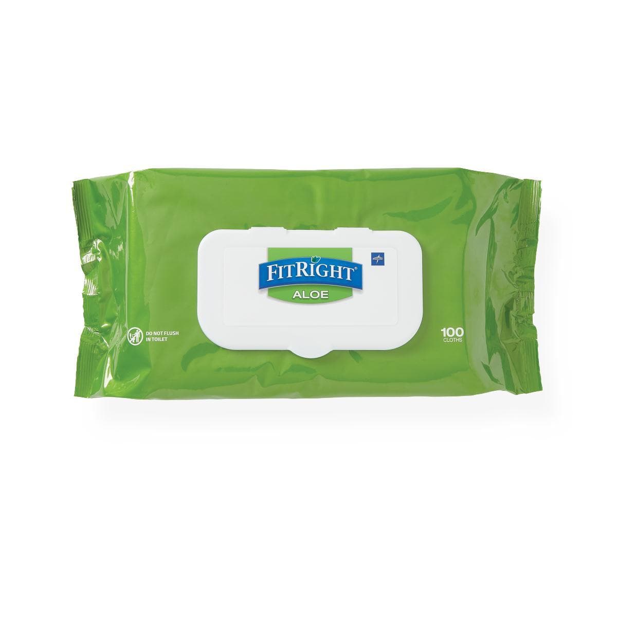 FitRight Large Personal Cleansing Wipes - Aloe Scented - Packs of 100 - primehubstore.shop Cleansing Wipes