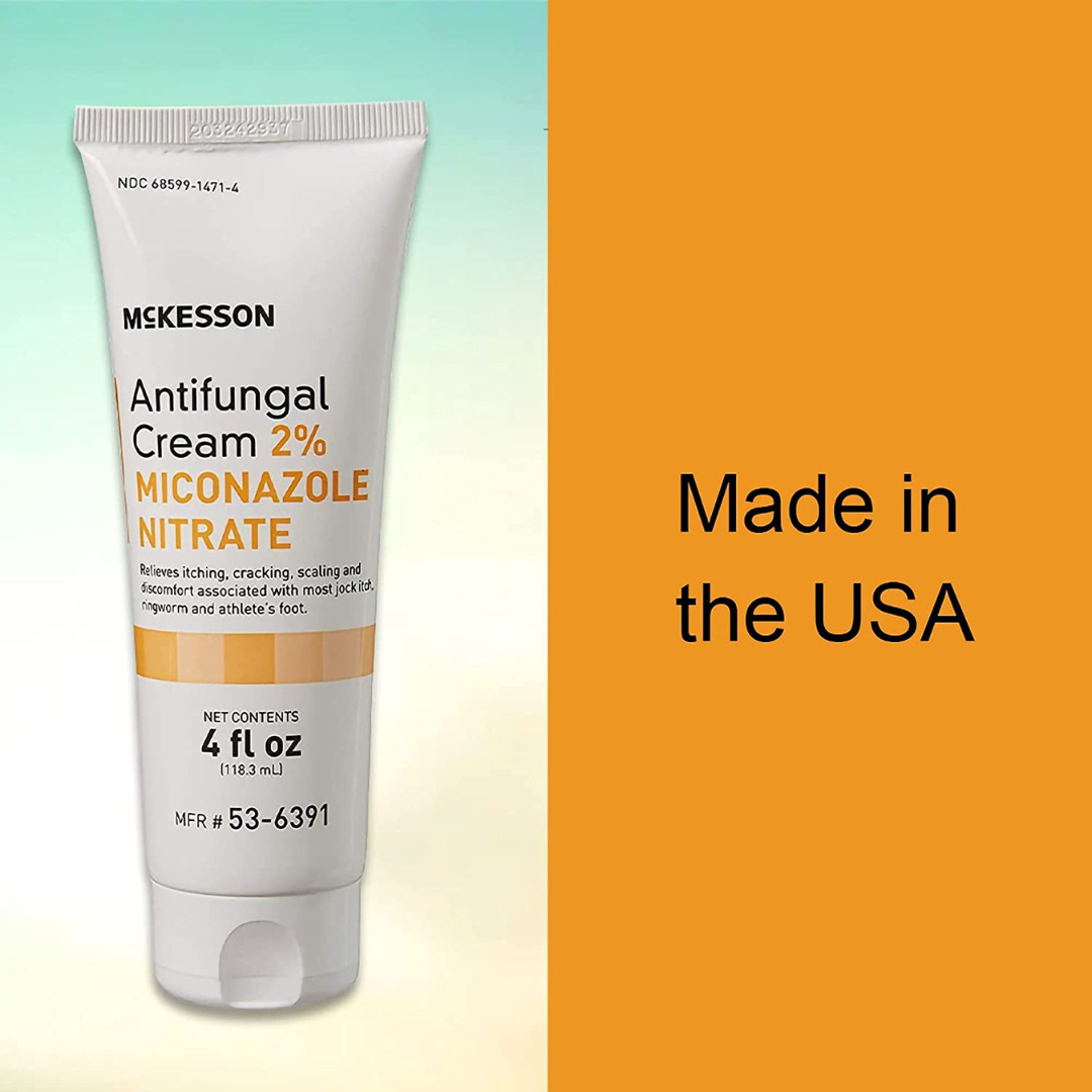 McKesson Antifungal 2% Strength Cream - 4 oz. Tube - primehubstore.shop Anti Fungal Creams
