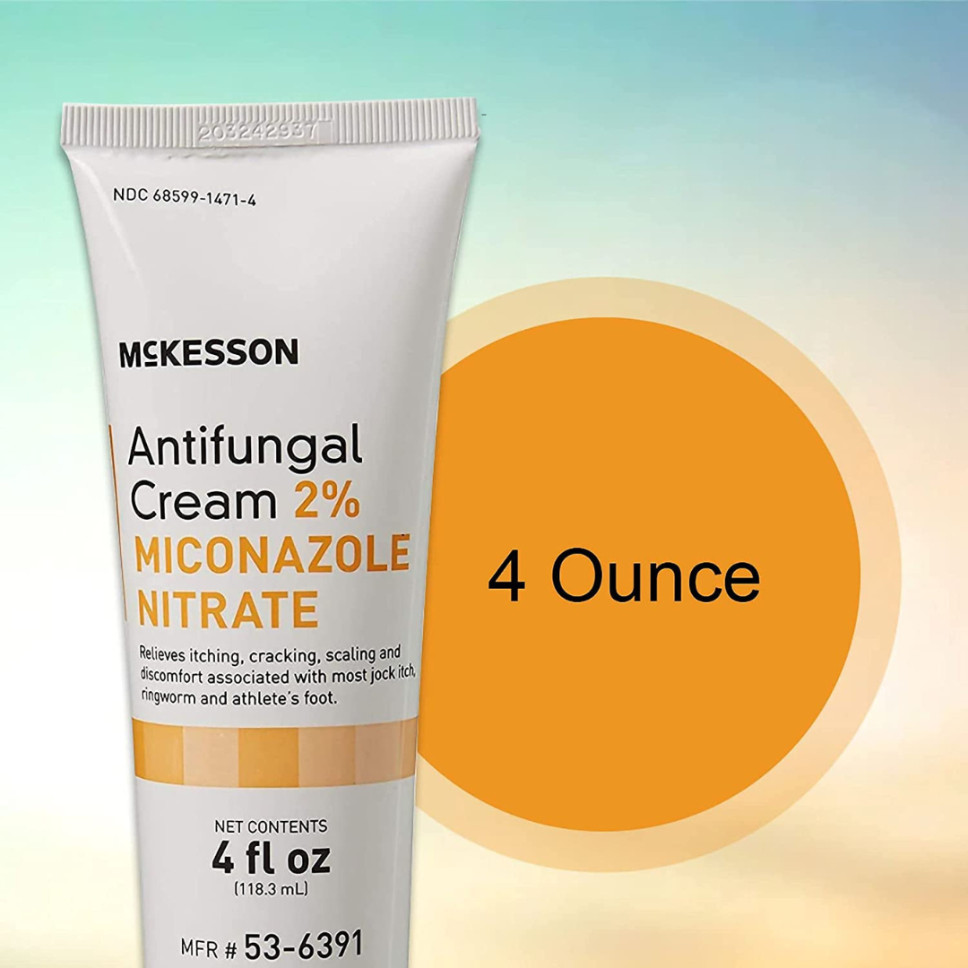 McKesson Antifungal 2% Strength Cream - 4 oz. Tube - primehubstore.shop Anti Fungal Creams