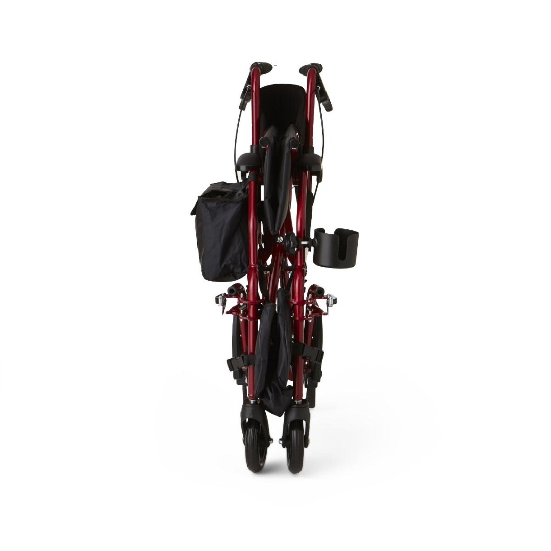 Medline Deluxe Hybrid Combination Rollator & Transport Chairs - primehubstore.shop Rollators
