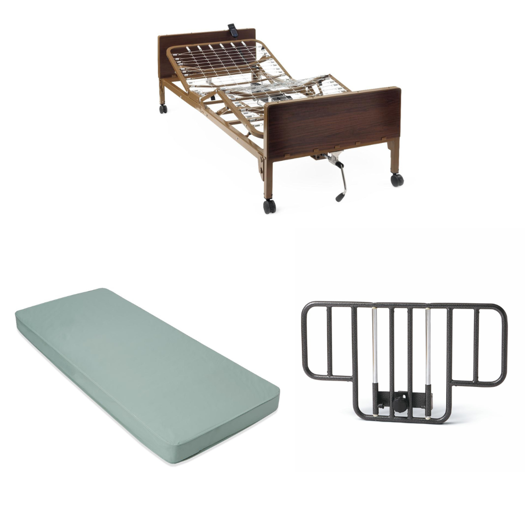 Medline Basic Semi-Electric Bed & Bed packages - primehubstore.shop Bed Packages