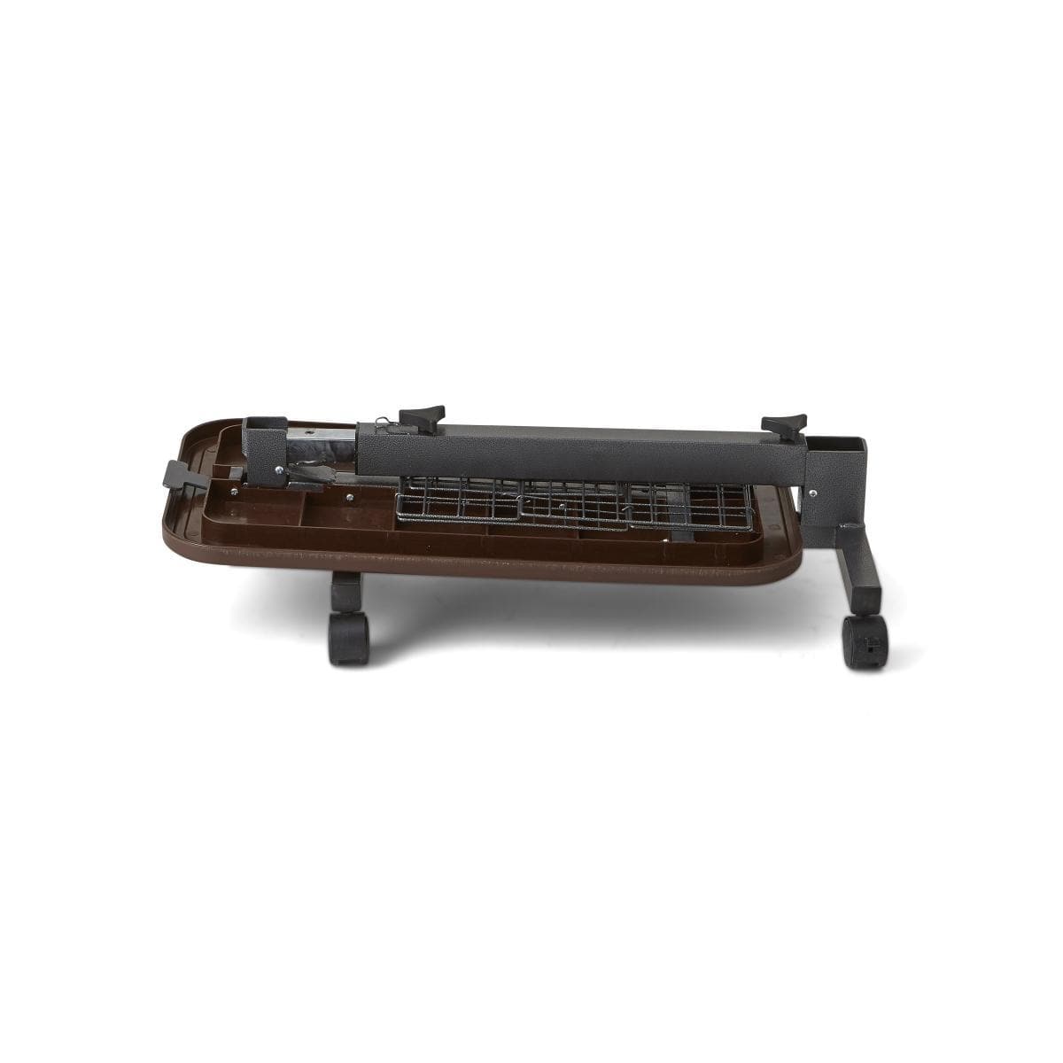 Medline Folding Flat Overbed Table with Basket - primehubstore.shop Overbed Tables