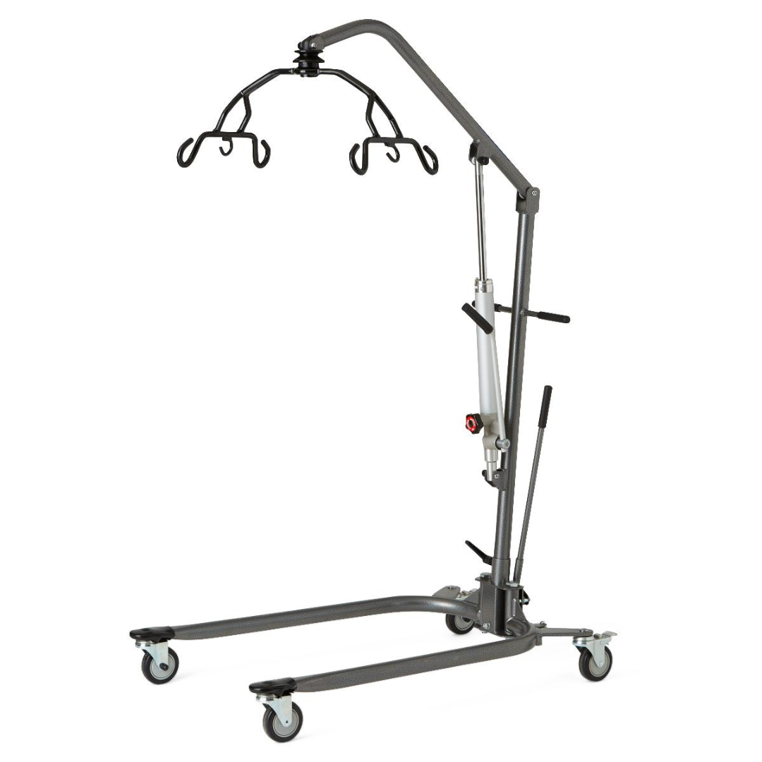 Medline Manual Hydraulic Patient Lift with 6 Point Cradle - primehubstore.shop Patient Lifts