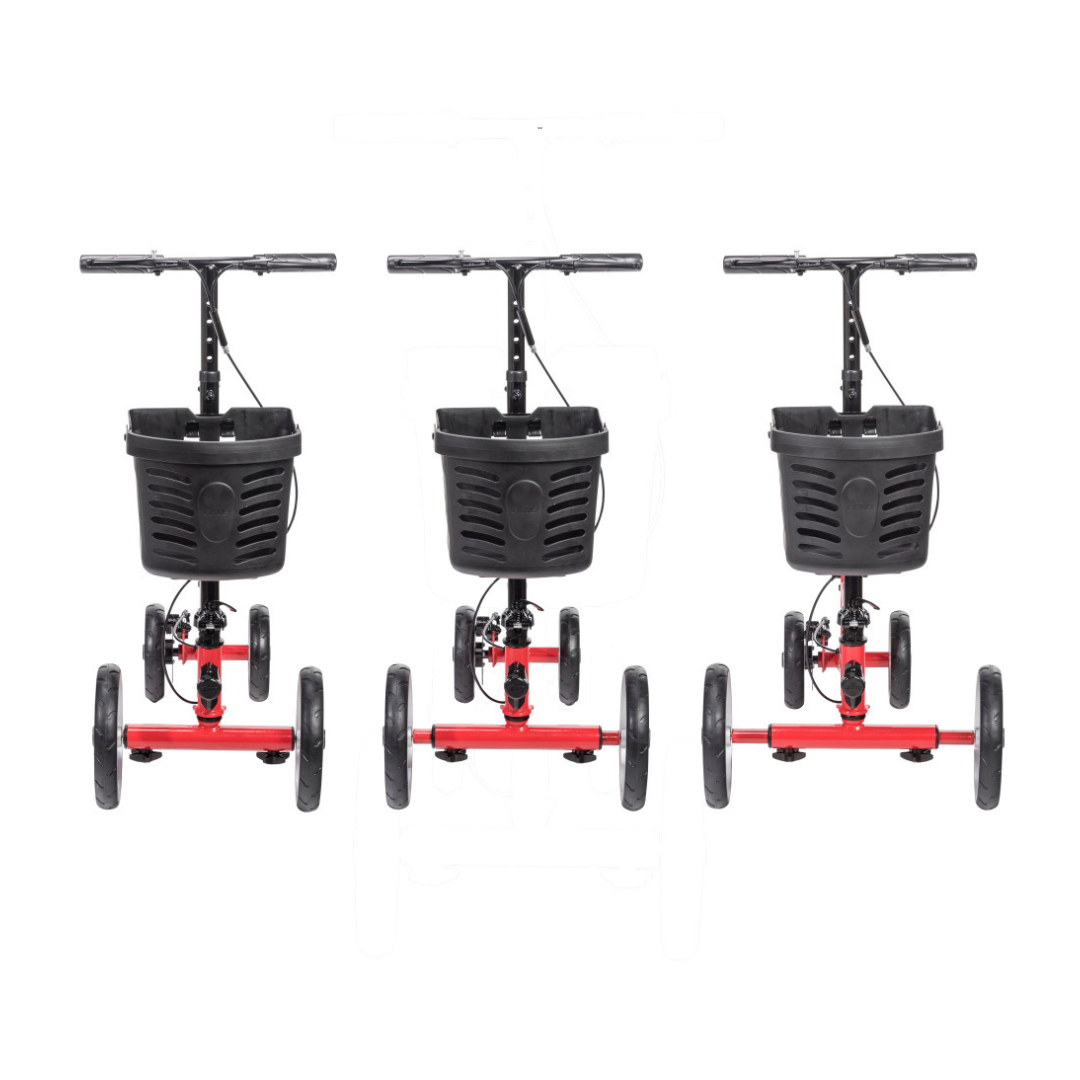 Drive Medical Nitro™ Glide Knee Walker with Basket - primehubstore.shop Knee Walkers