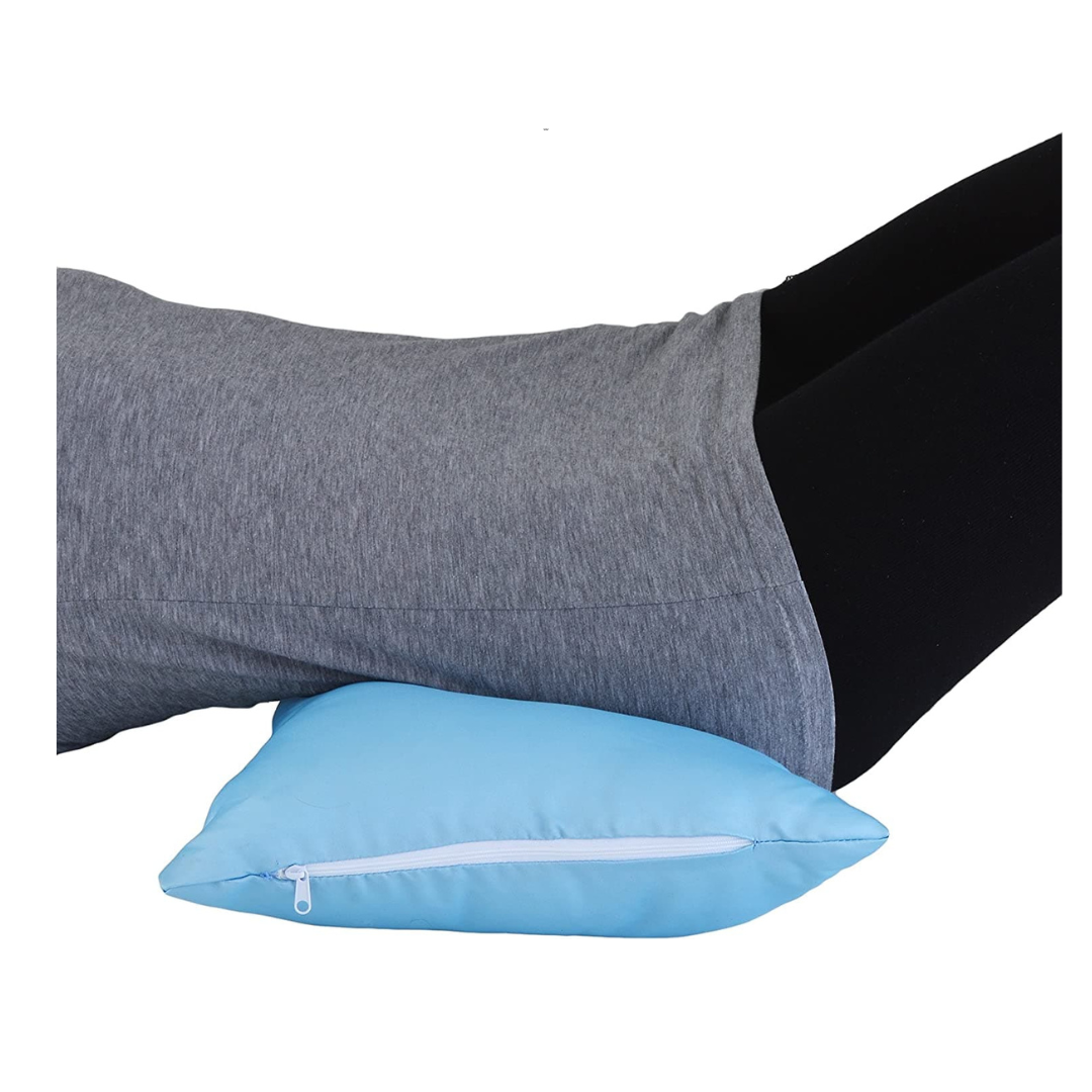 Nova Medical Butterfly Shaped Head & Neck Pillow with Removable Light Blue Satin Cover - primehubstore.shop Cervical Pillows