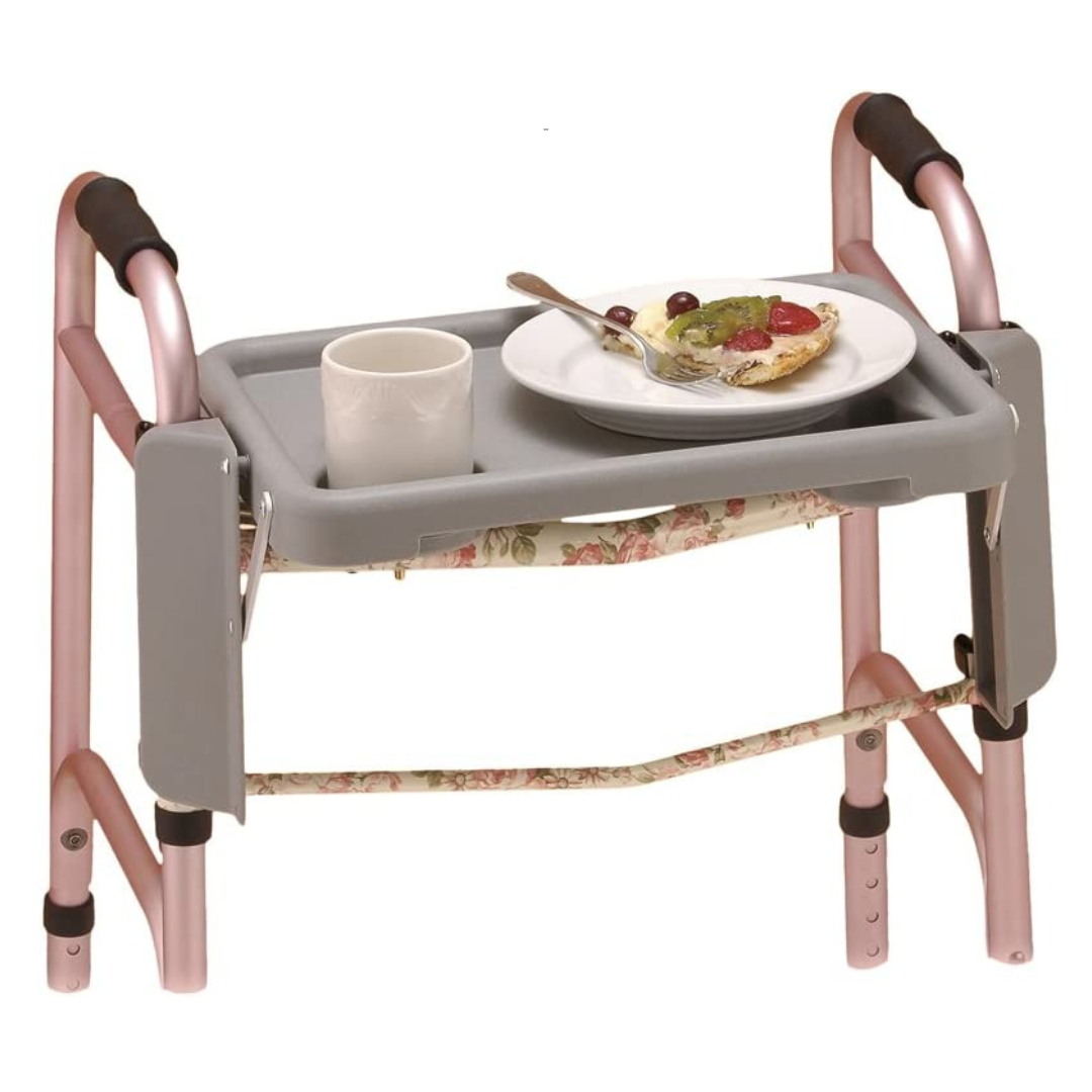 Nova Medical Walker Folding Food Tray - primehubstore.shop Walker Parts & Accessories