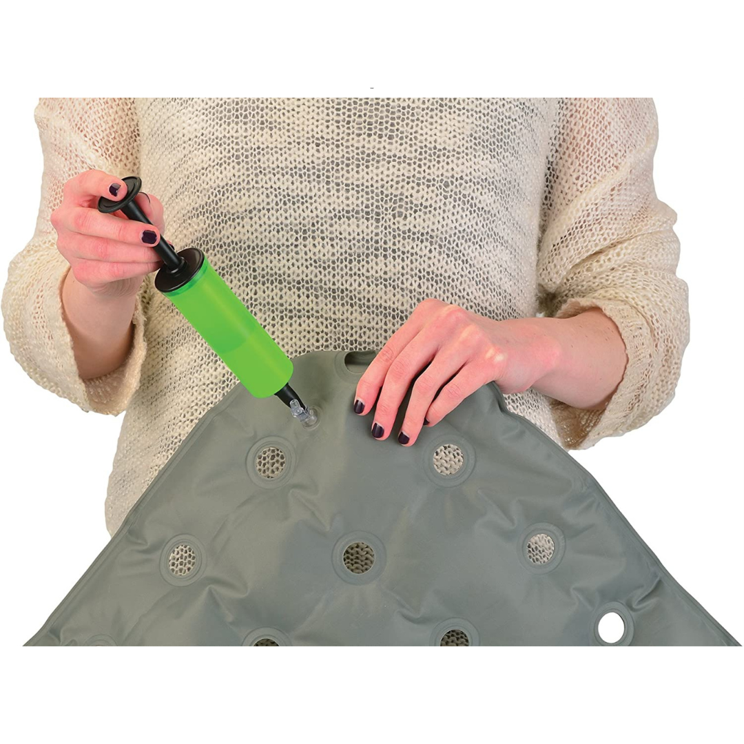 Nova Medical Air Inflatable Seat Cushion with Hand Pump - primehubstore.shop Wheelchair Cushions