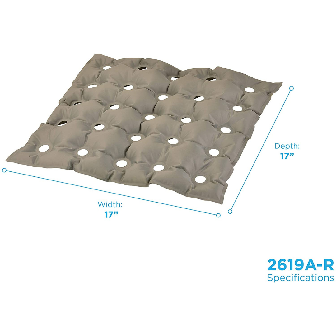 Nova Medical Air Inflatable Seat Cushion with Hand Pump - primehubstore.shop Wheelchair Cushions