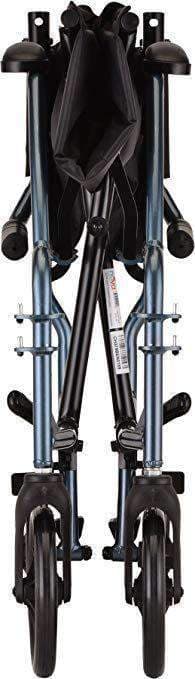 Nova Medical 379 18" Lightweight Aluminum Folding Transport Wheelchairs - primehubstore.shop Transport Chairs