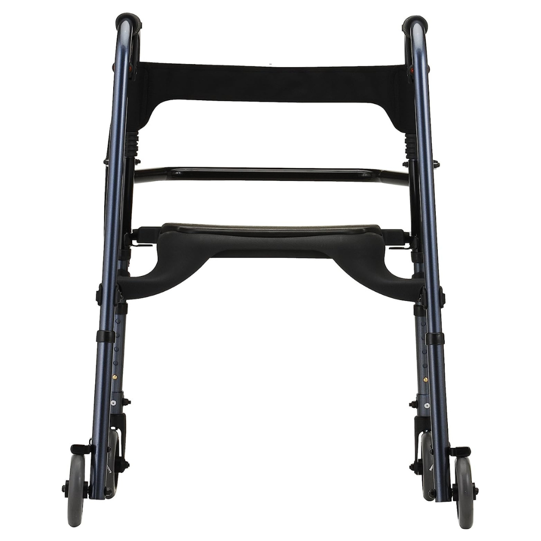 Nova Medical 4010 Cruiser De-Light Hybrid Walker Rollator with Seat - primehubstore.shop Rollators