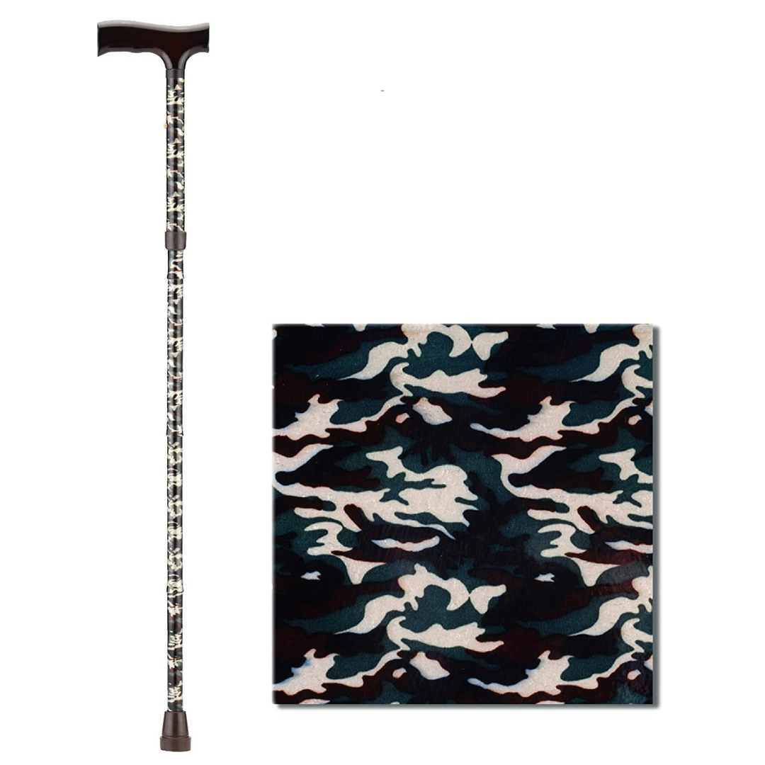 Nova Medical Designer Aluminum Folding Canes with Wood Handles - primehubstore.shop Canes