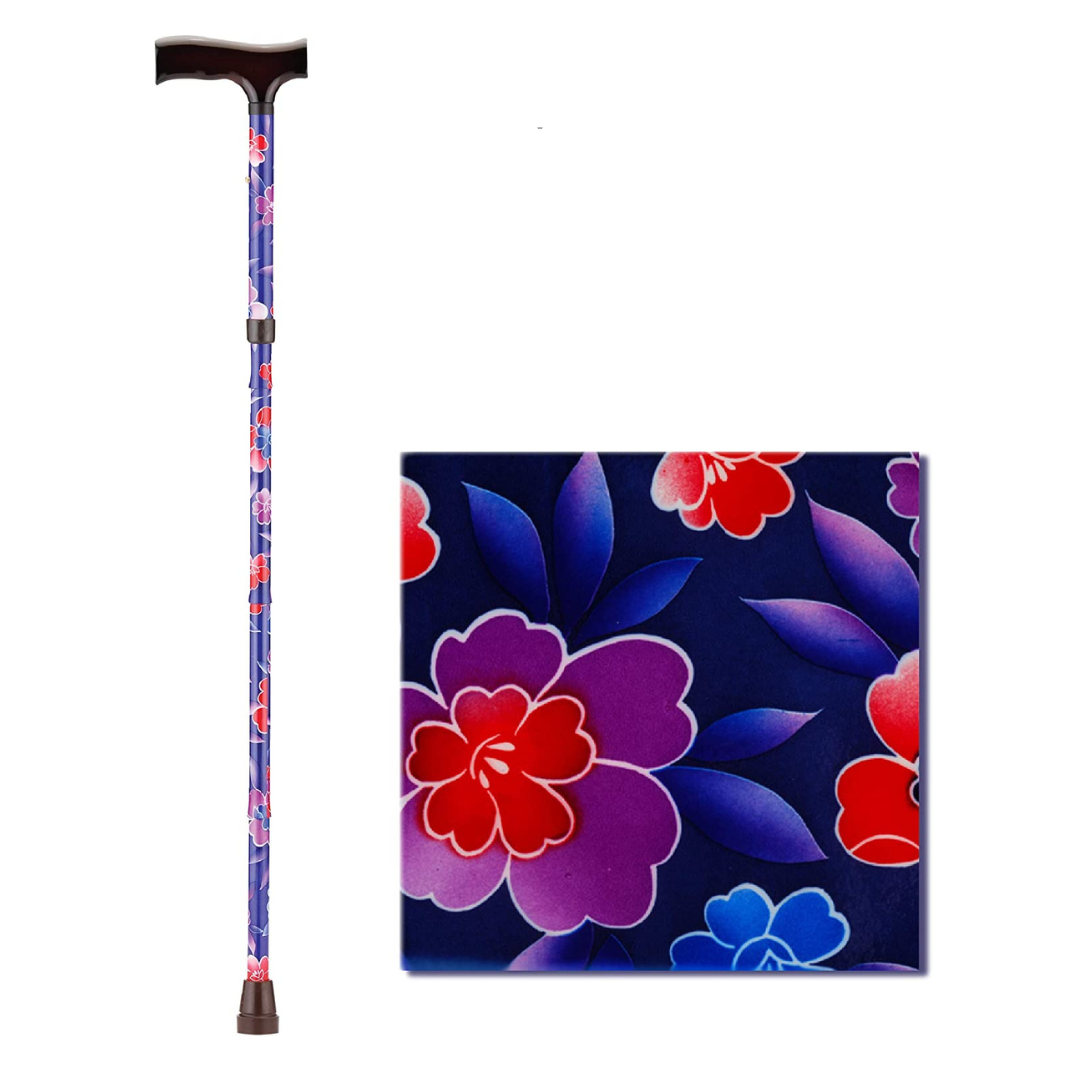 Nova Medical Designer Aluminum Folding Canes with Wood Handles - primehubstore.shop Canes