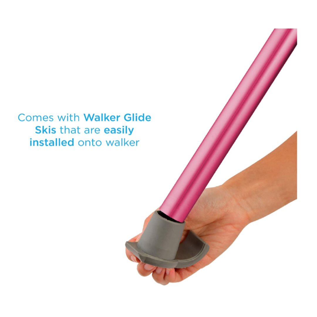 Nova Medical Designer Folding Walker Package with Cane and Accessories - primehubstore.shop walkers