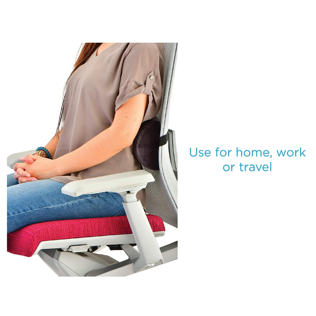 Nova Medical Firm Half Roll Pillow for Neck, Back and Under Leg Support - primehubstore.shop Back Support