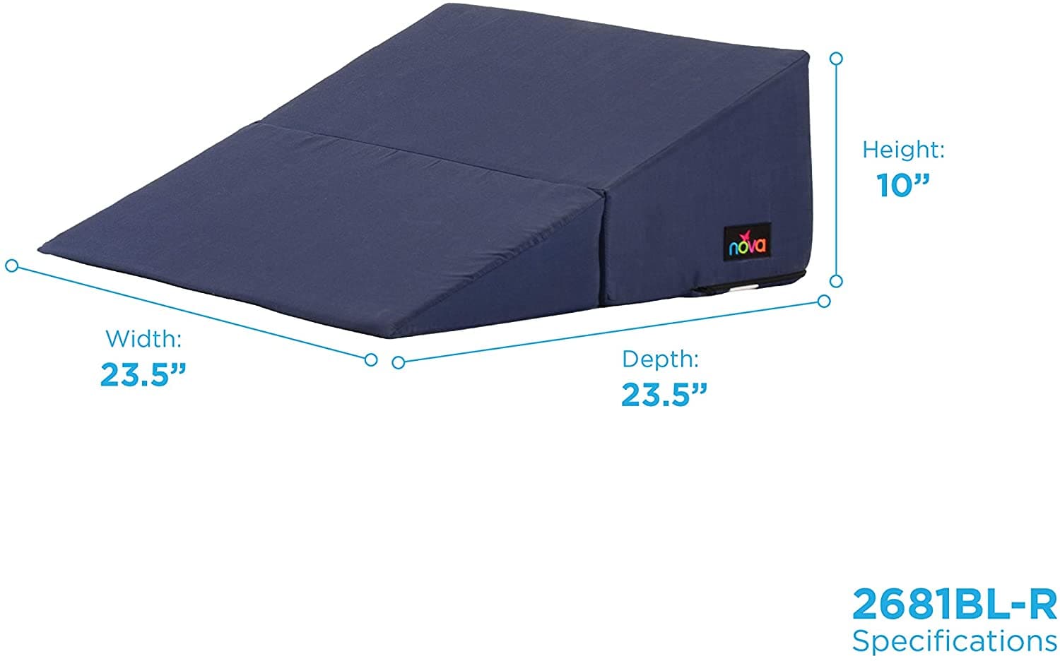 Nova Medical Folding Bed Wedge - Combo Use as Bed Wedge or Pillow Table - primehubstore.shop Bed Wedges