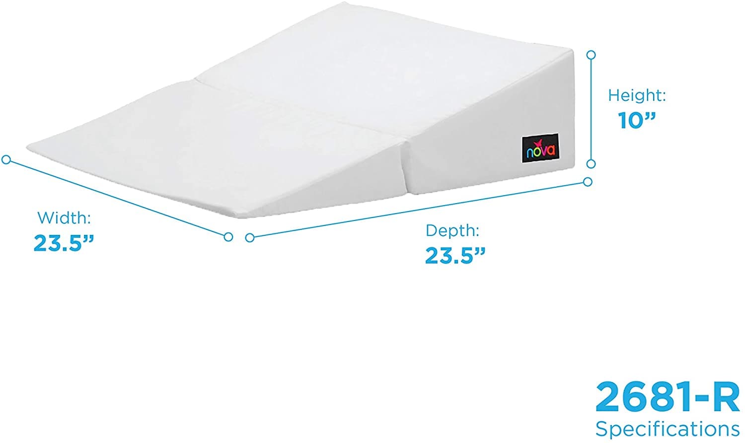 Nova Medical Folding Bed Wedge - Combo Use as Bed Wedge or Pillow Table - primehubstore.shop Bed Wedges
