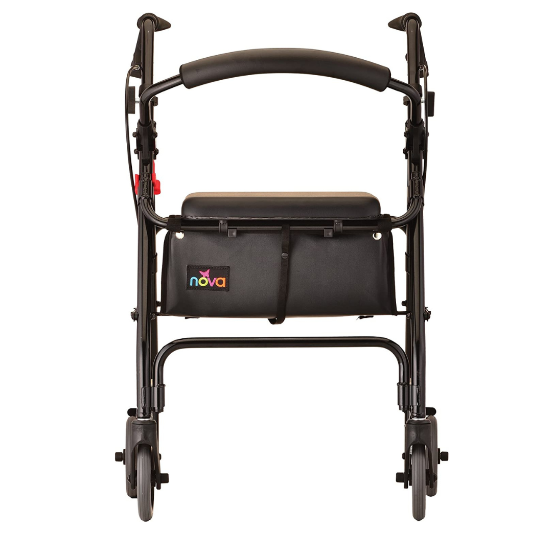 Nova Medical 4202 GetGo Classic Folding Lightweight Rollators with 6" Wheels - primehubstore.shop Rollators