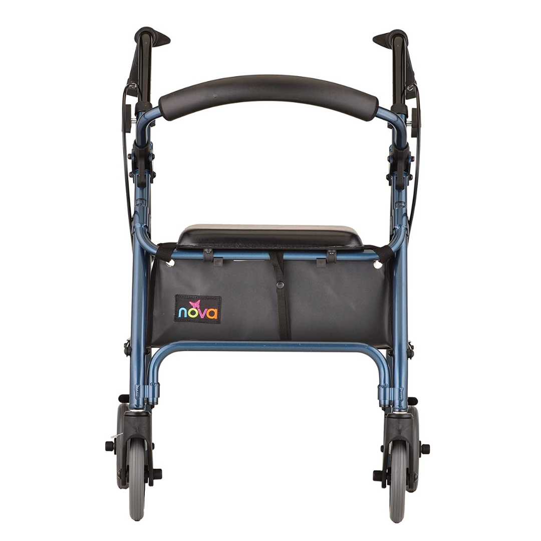 Nova Medical 4208 GetGo Petite Narrow Folding Lightweight Rollators with 6" Wheels - primehubstore.shop Rollators