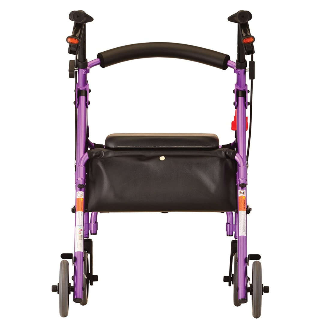 Nova Medical 4208 GetGo Petite Narrow Folding Lightweight Rollators with 6" Wheels - primehubstore.shop Rollators