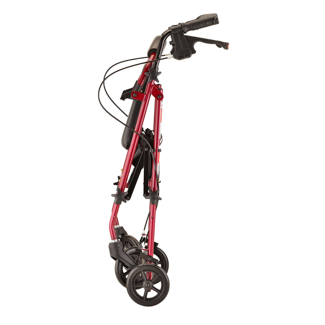 Nova Medical 4205 Journey Steel Rollator - Lightweight & Portable - primehubstore.shop Rollators