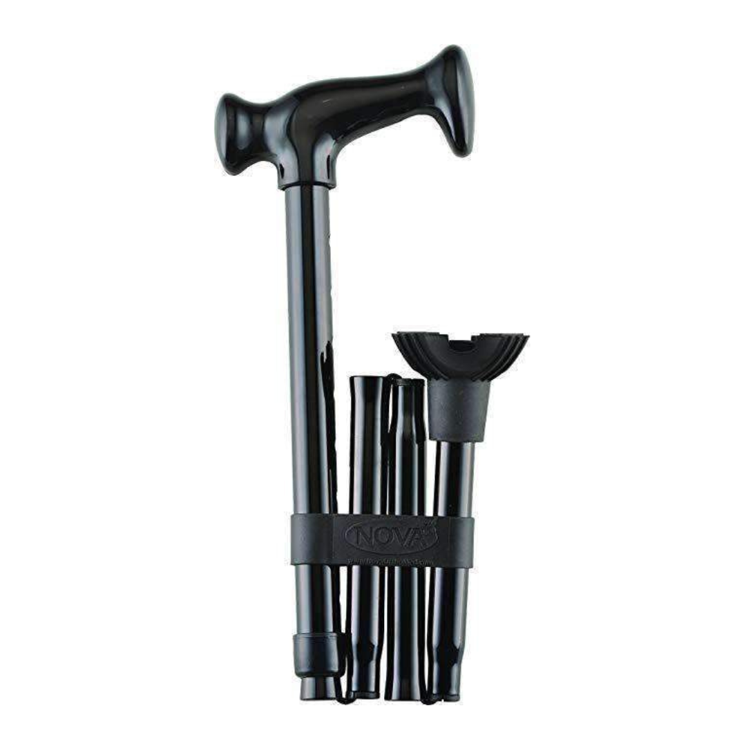 Nova Medical Lightweight Folding Canes with Mini Quad Tips - primehubstore.shop Canes