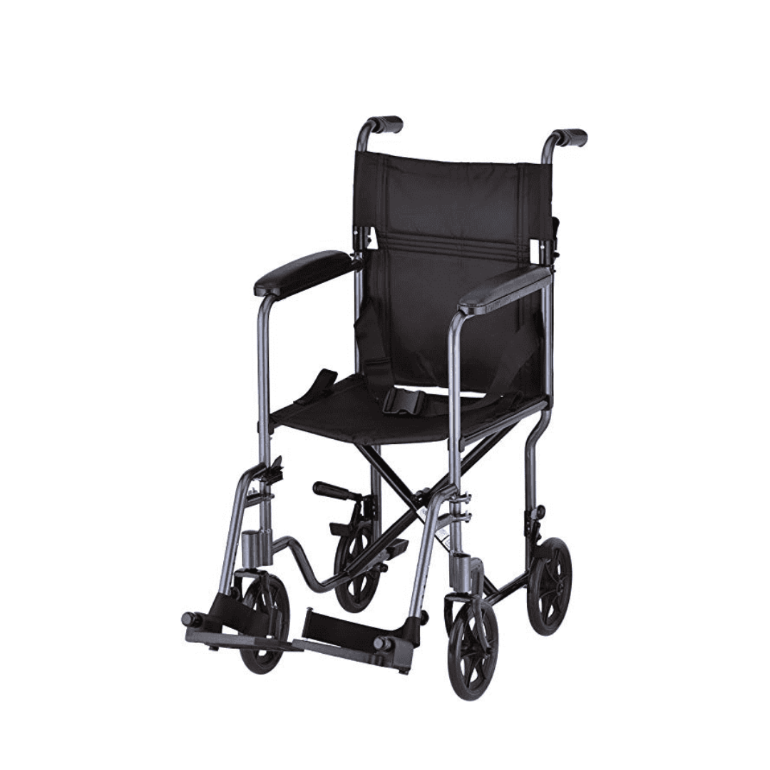Nova Medical 327 Lightweight Steel 17" Folding Transport Chairs - primehubstore.shop Transport Chairs