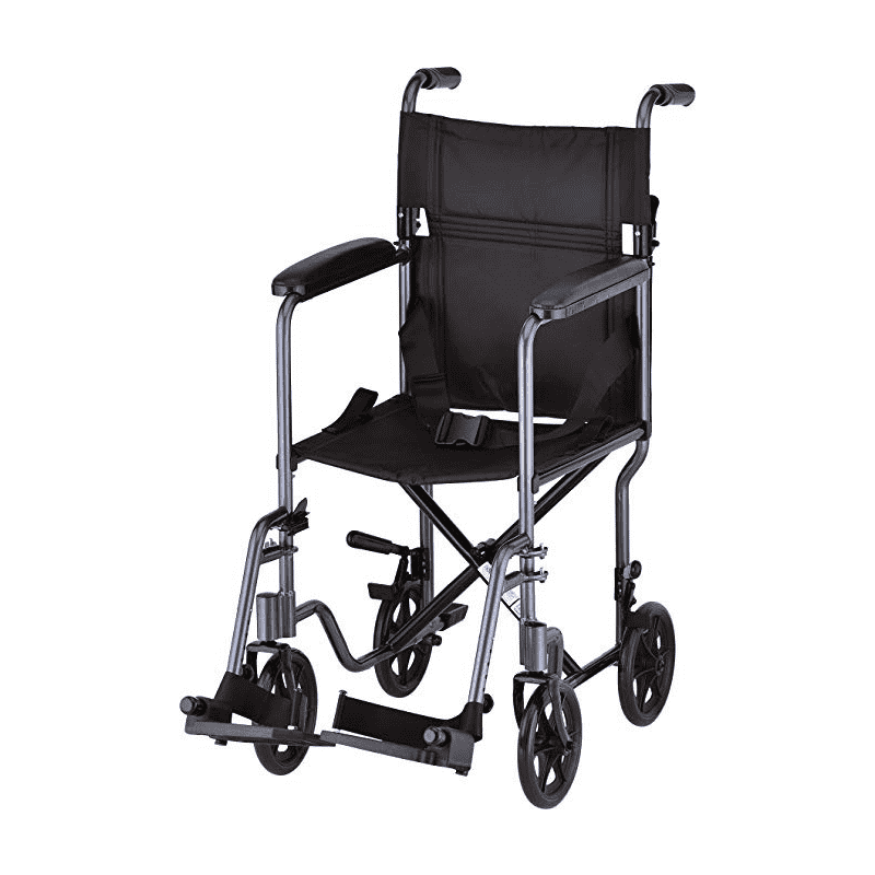 Nova Medical 329 Lightweight Steel 19" Folding Transport Chairs - primehubstore.shop Transport Chairs