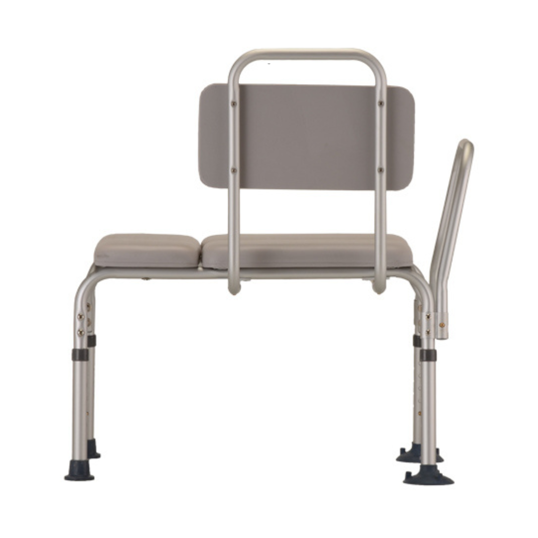 Nova Medical Padded Bathtub Transfer Bench with Detachable Back - primehubstore.shop Transfer Equipment