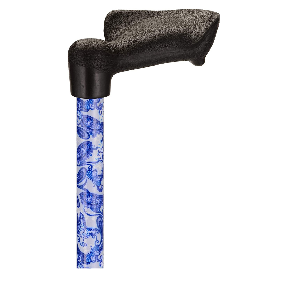 Nova Medical Palm Grip Orthopedic Handle Walking Cane - Lightweight and Adjustable - primehubstore.shop Canes