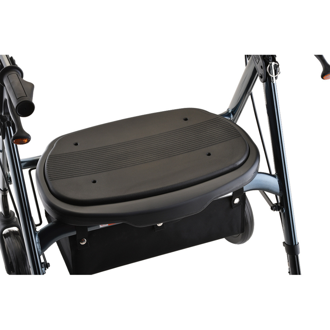 Nova Medical 4264 Star 8 DX Extra Wide Rollator Walker - 450 lb Capacity - primehubstore.shop Rollators
