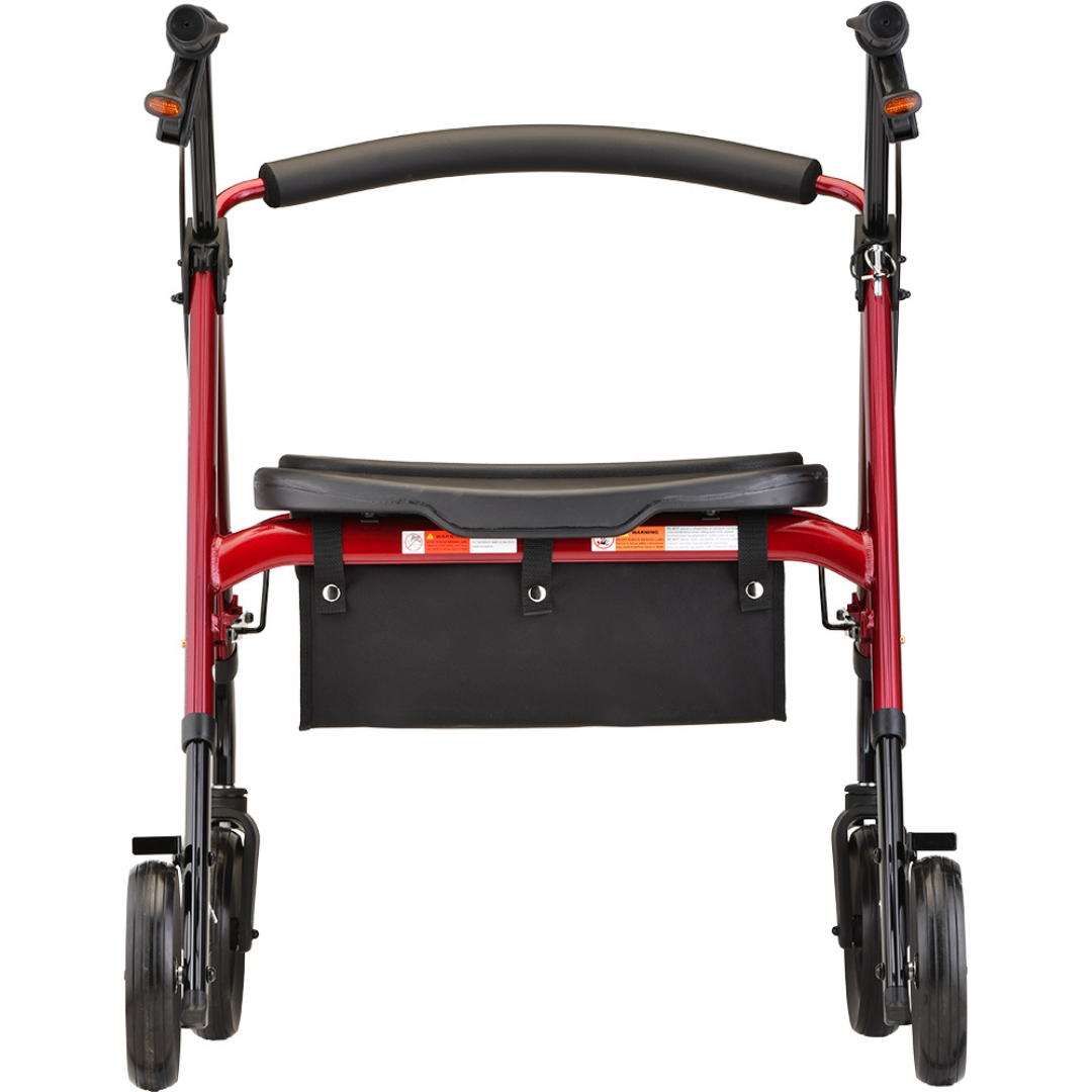 Nova Medical 4264 Star 8 DX Extra Wide Rollator Walker - 450 lb Capacity - primehubstore.shop Rollators