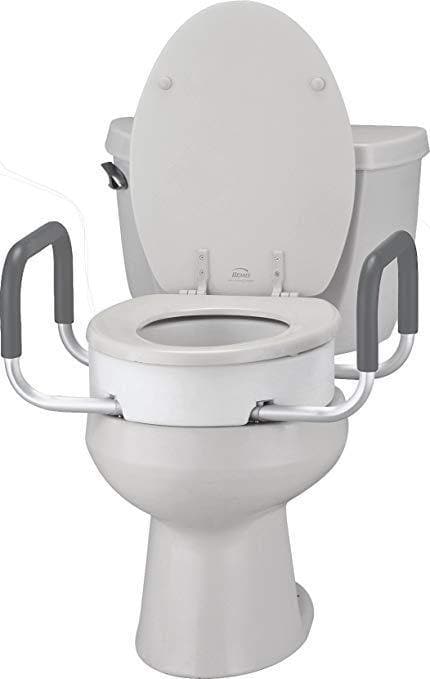 Nova Medical Toilet Seat Risers with Arms - Adds 3.5 Inches - primehubstore.shop Raised Toilet Seats