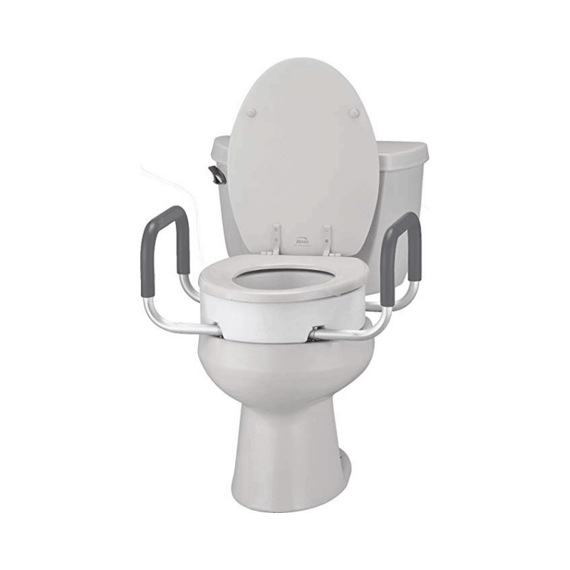 Nova Medical Toilet Seat Risers with Arms - Adds 3.5 Inches - primehubstore.shop Raised Toilet Seats