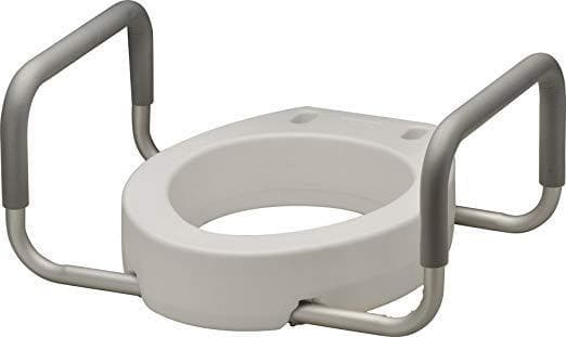 Nova Medical Toilet Seat Risers with Arms - Adds 3.5 Inches - primehubstore.shop Raised Toilet Seats