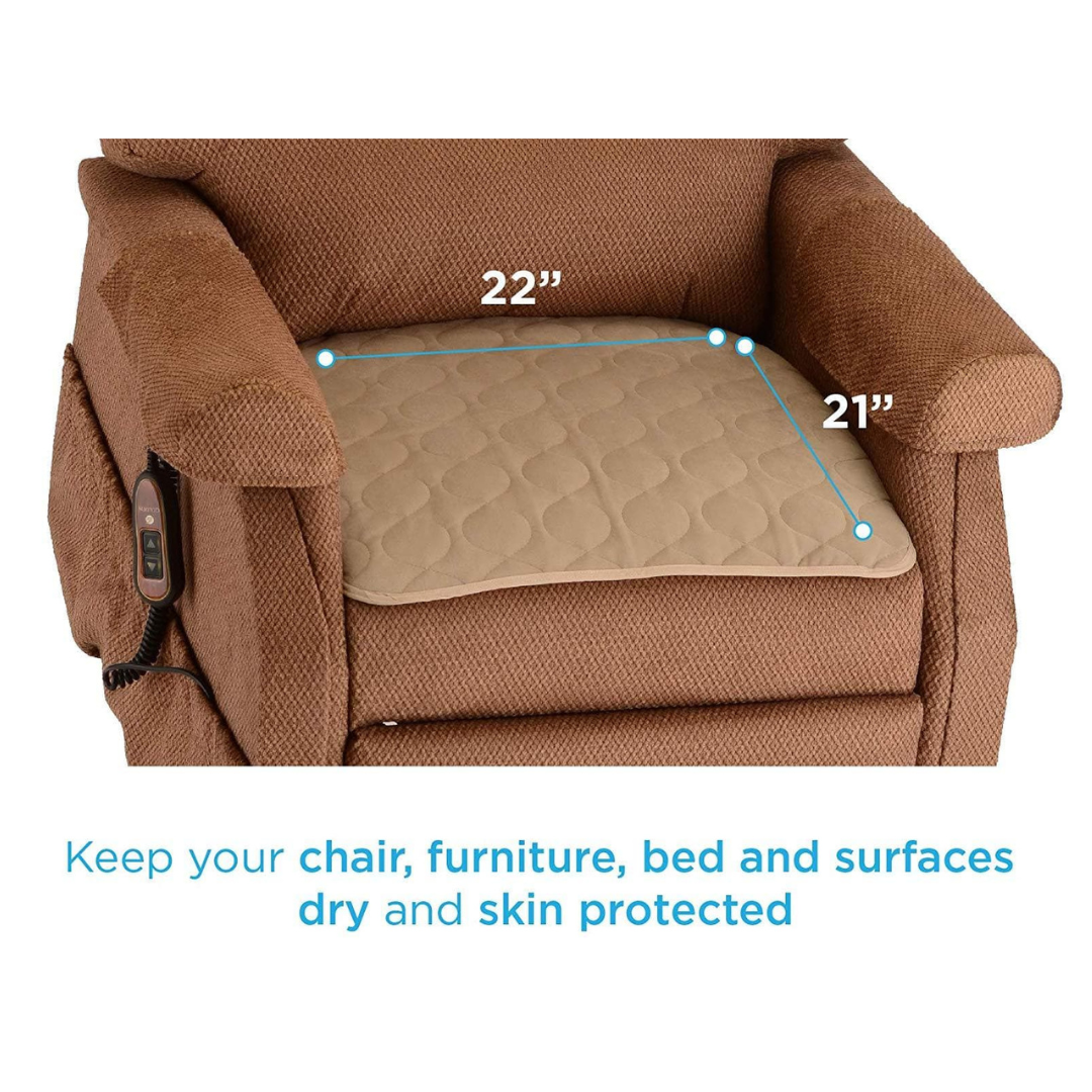 Nova Medical Waterproof Reusable Underpads for Chairs, Furniture or Beds - primehubstore.shop Underpads