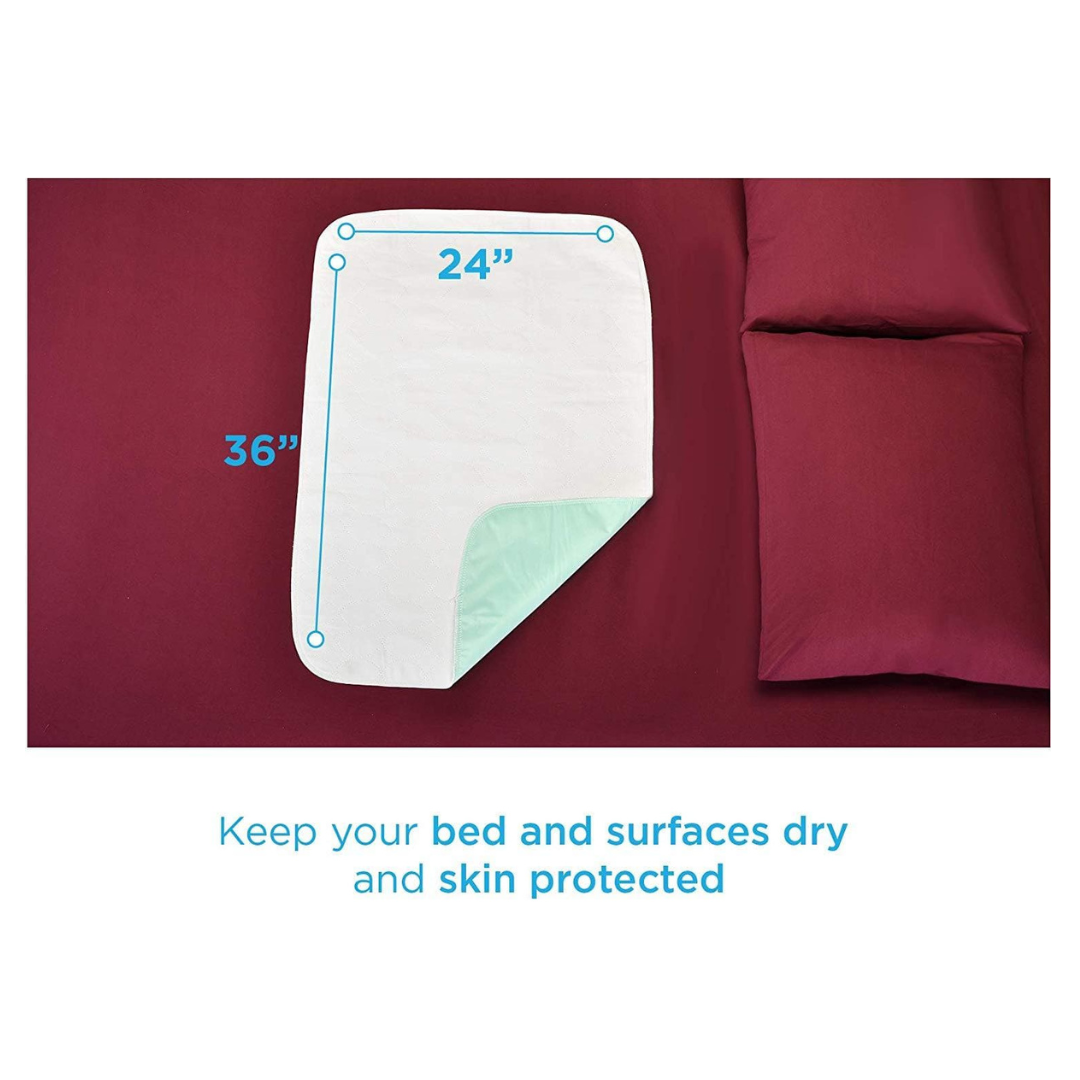 Nova Medical Waterproof Reusable Underpads for Chairs, Furniture or Beds - primehubstore.shop Underpads