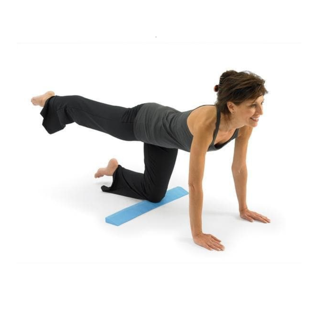 OPTP Lightweight Pilates & Yoga Wedge - Blue - primehubstore.shop Yoga Products