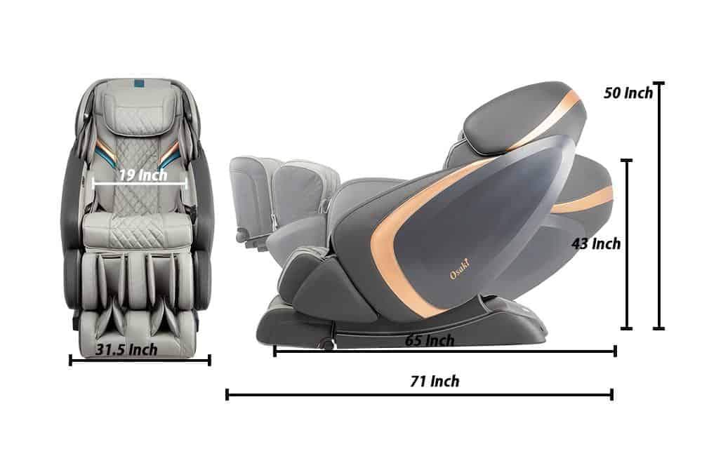 Osaki PRO Admiral II Zero Gravity Massage Chair with LED Light Control and 16 Auto Massage Programs - primehubstore.shop Massage Chairs