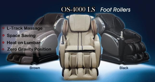 Osaki OS-4000LS Zero Gravity Reclining Massage Chair with Lumbar Heat Massage - primehubstore.shop Massage Chairs