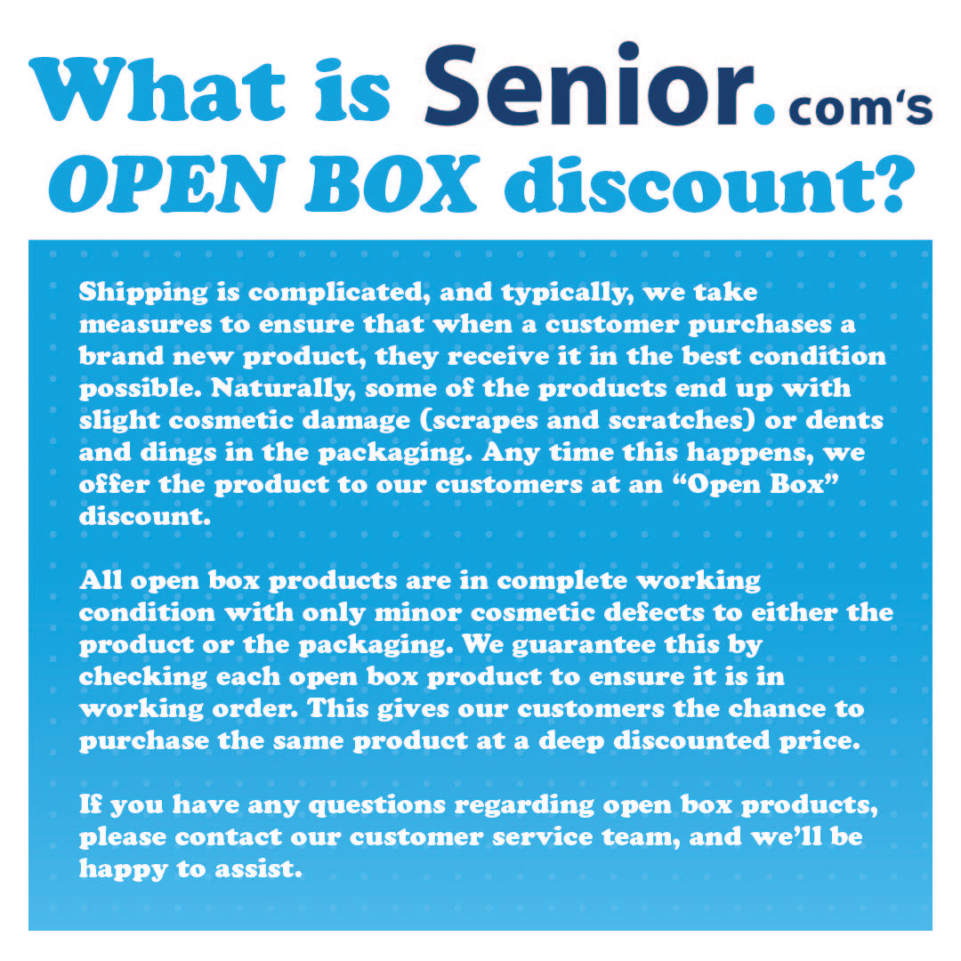 Evolution Trillium Lightweight Folding Rolling Walker Rollator with Large 8" Wheels - Open Box - primehubstore.shop Rollators