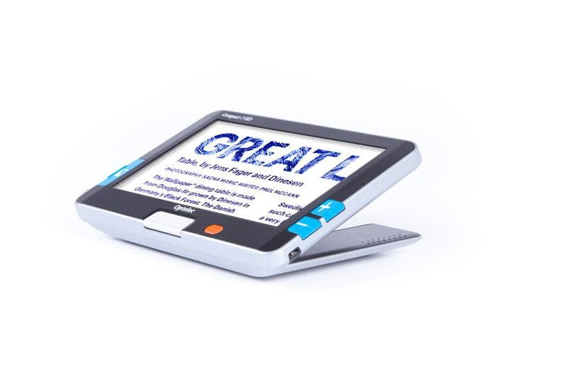 Optelec Compact 7 HD Low Vision Video Magnifier & Auto-Focus Camera - primehubstore.shop Handheld Video Magnifiers