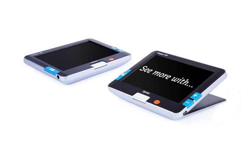 Optelec Compact 7 HD Low Vision Video Magnifier & Auto-Focus Camera - primehubstore.shop Handheld Video Magnifiers