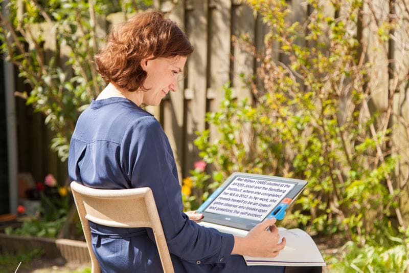 Optelec Traveller HD Portable Low Vision Video Magnifier with Large 13.3 Inch Screen - primehubstore.shop Handheld Video Magnifiers