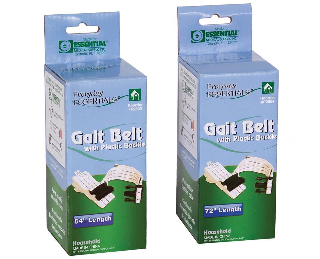 Essential Medical Supply Woven Gait Belt with Plastic Buckle - primehubstore.shop Patient Care