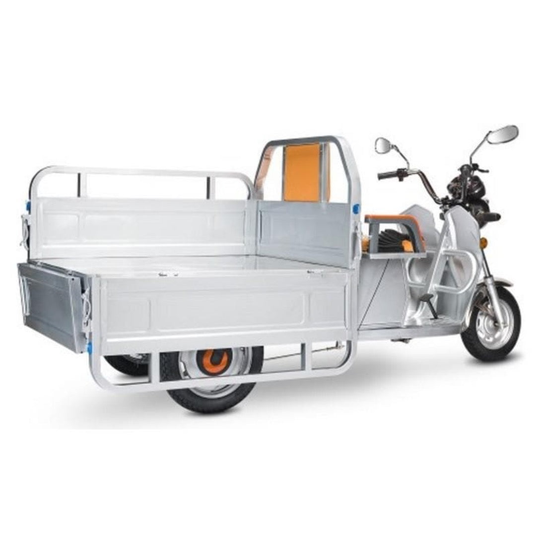 PET Electric Cargo Scooter Truck with Manual Tail Bed Lifting – 3 Wheeled - primehubstore.shop Scooters