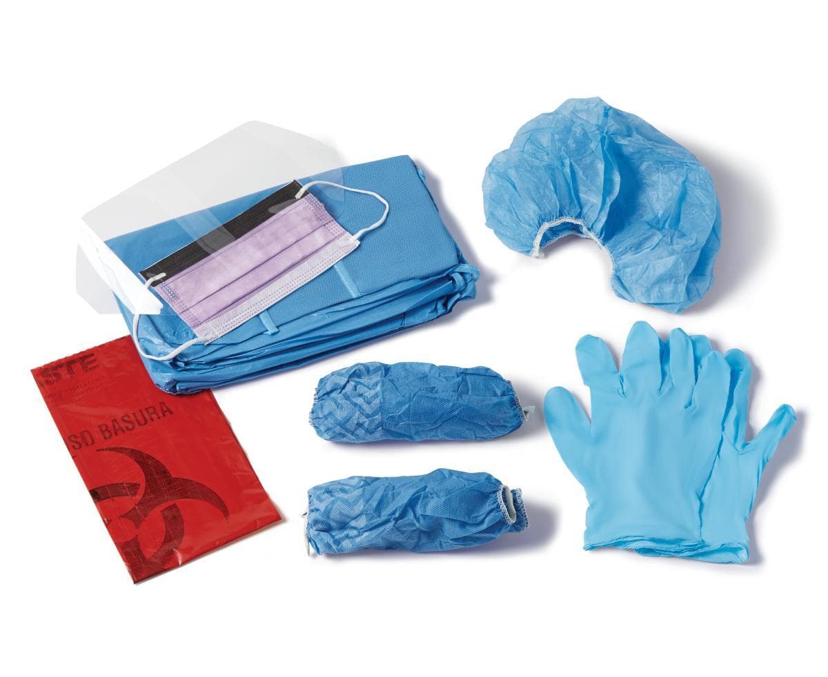 Medline Employee Protection Kits with Eye Shield - primehubstore.shop PPE Kits