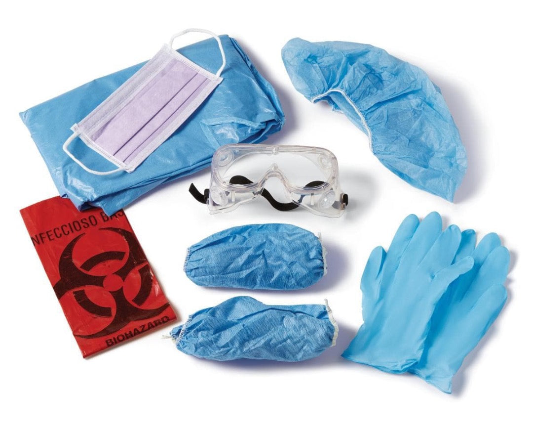 Medline Employee Protection Kits with Goggles - primehubstore.shop PPE Kits