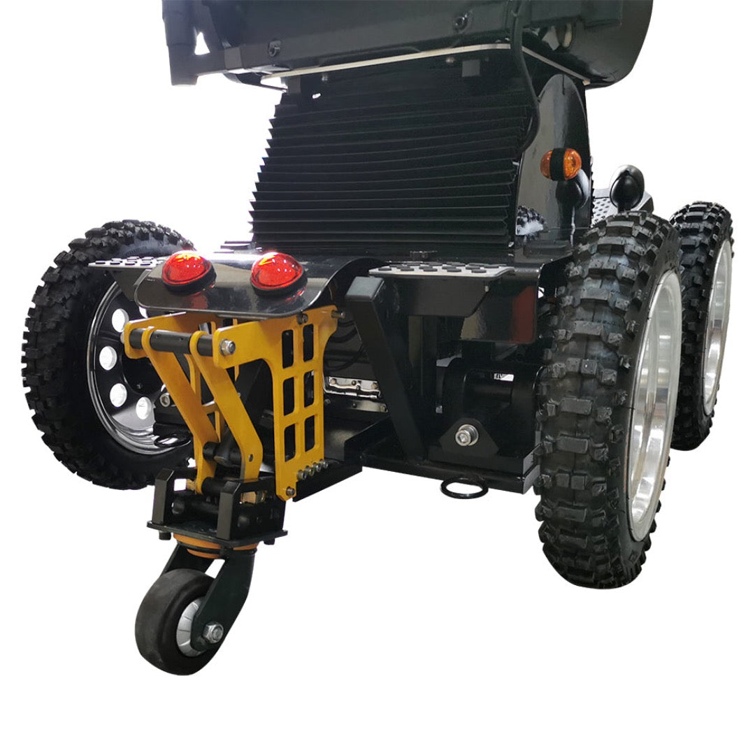 Foldawheel 4X4 All Terrain Indoor Outdoor 4 Wheel Drive Stair Climbing Gyroscope Power Electric Wheelchair - primehubstore.shop Power Chairs