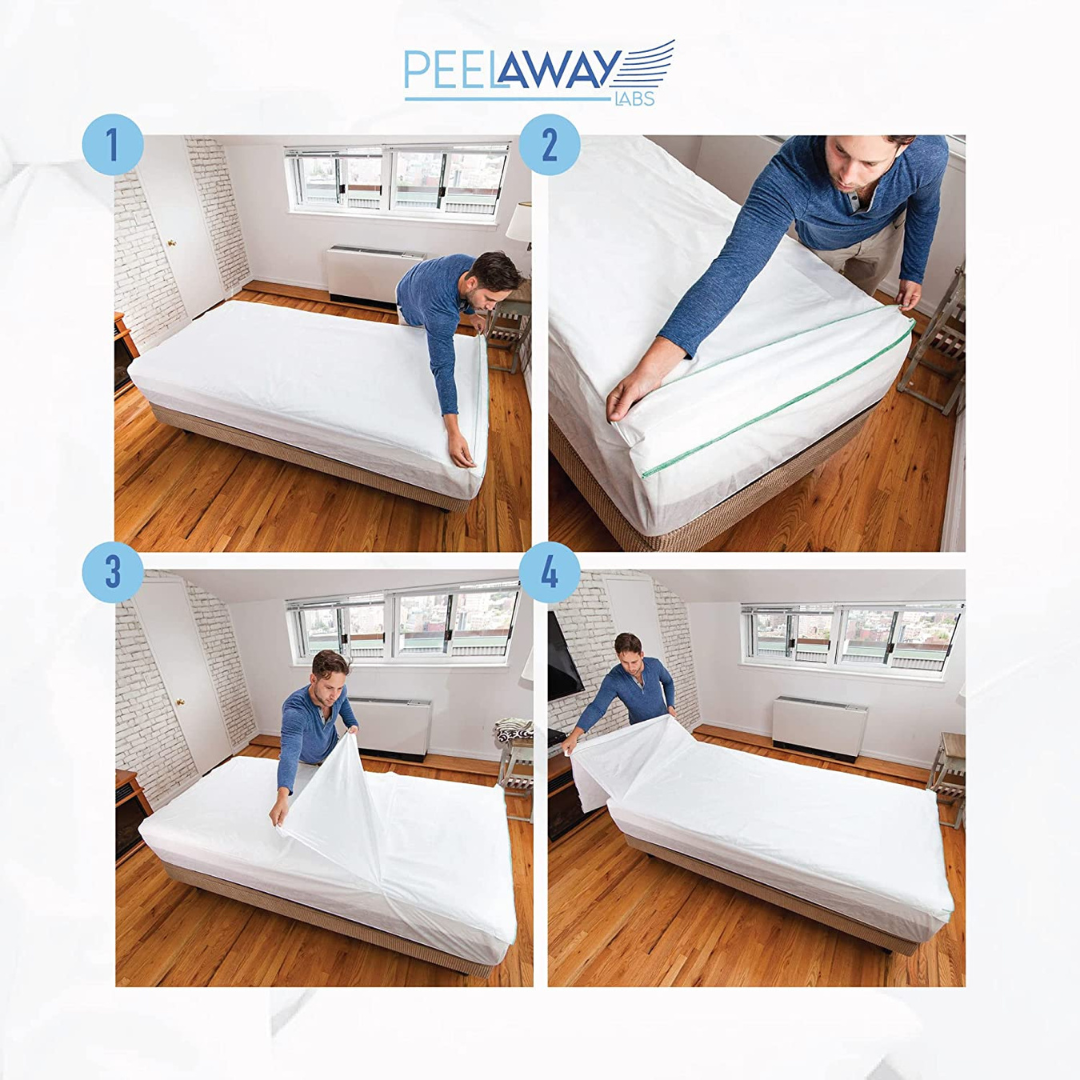 Peelaways Disposable Fitted Mattress Bed Sheets - primehubstore.shop Underpads