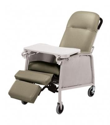 Lumex Three Position Geri Recliner -Clinical Therapy Dining Chairs - primehubstore.shop Recliners